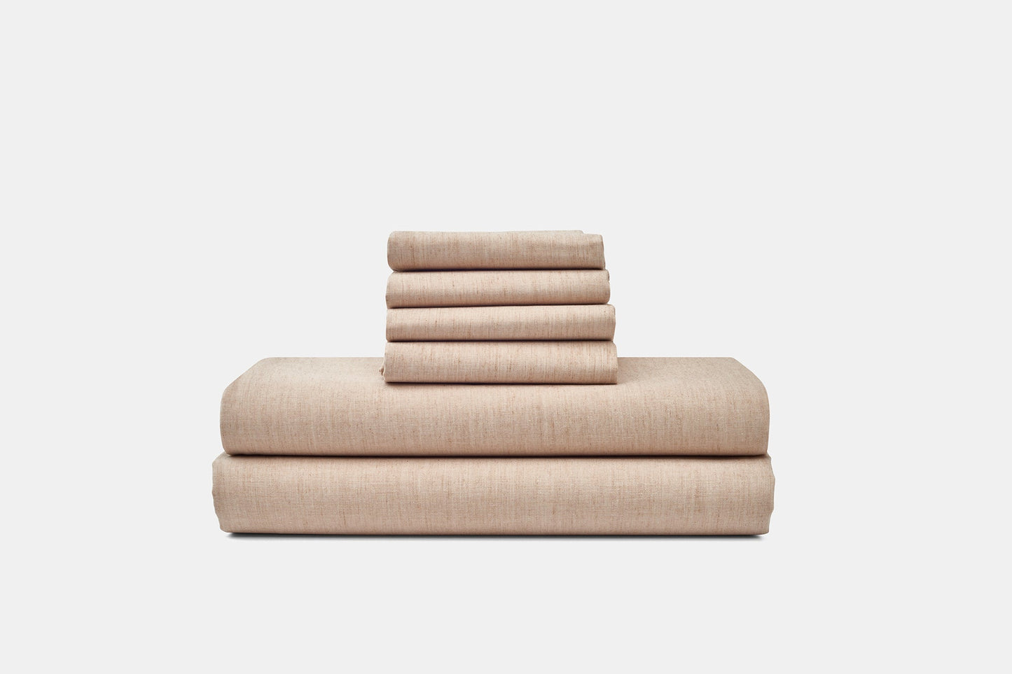 Natural Colored Cotton Bed Sheet Set