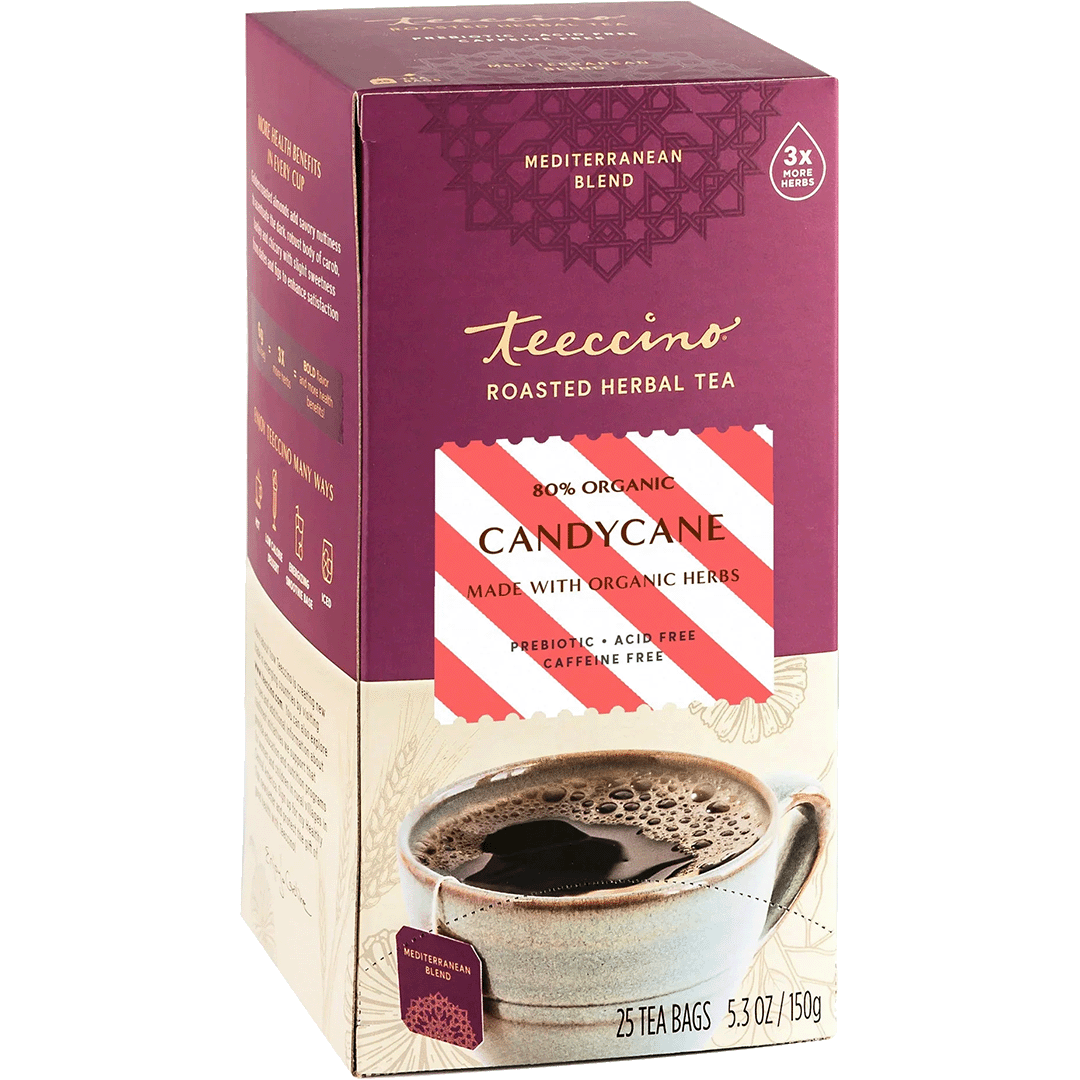Candy Cane Chicory Herbal Tea