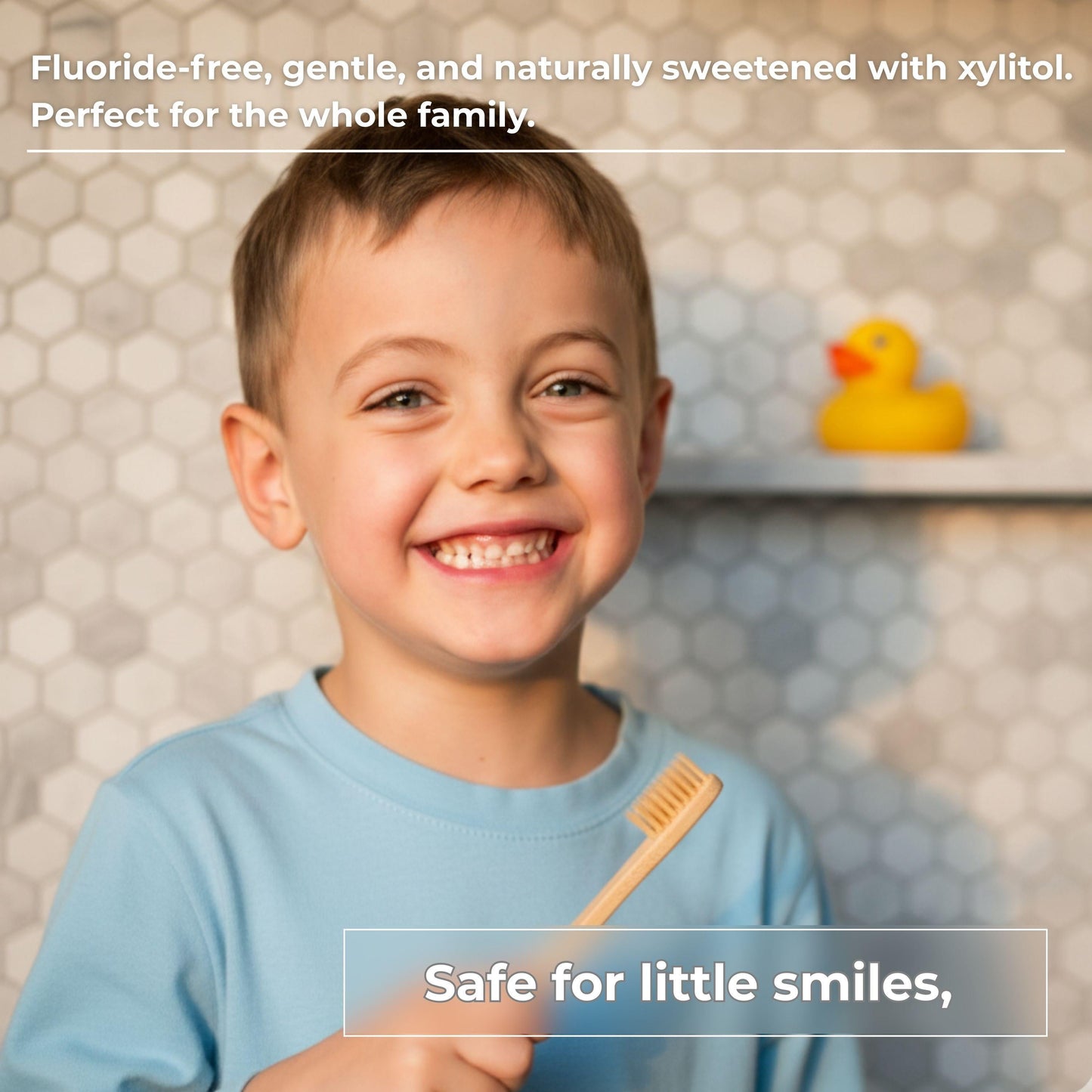 Fluoride-Free Cool Mint Toothpaste Tablets — 1 Month