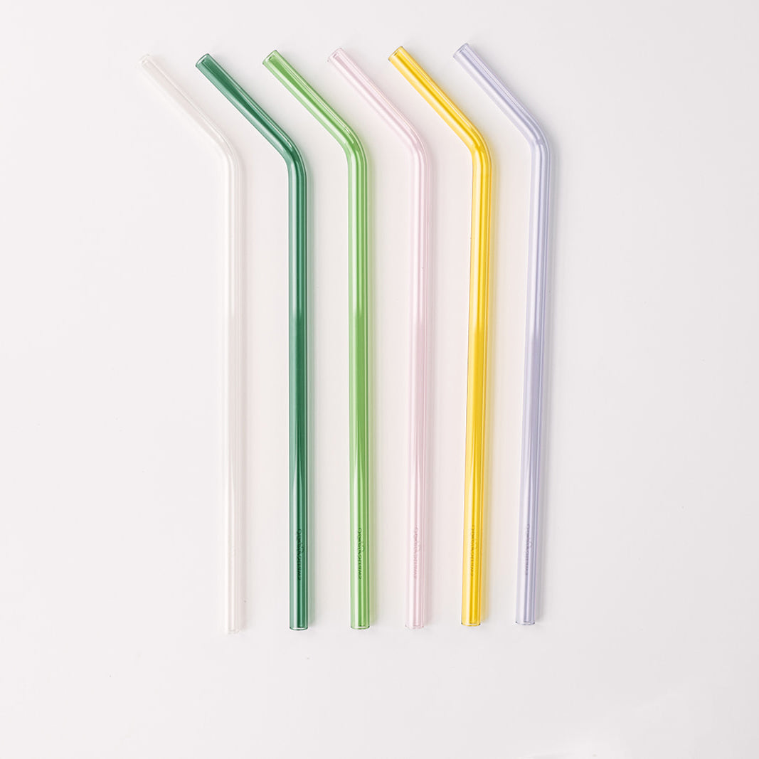 Tumbler 12" Glass Straw Set for Stanley, YETI & Owala - Meadow