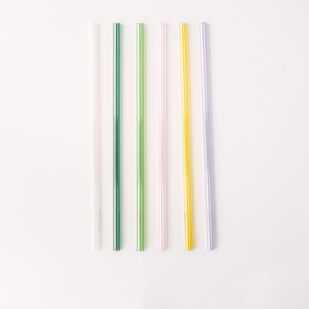 Tumbler 12" Glass Straw Set for Stanley, YETI & Owala - Meadow
