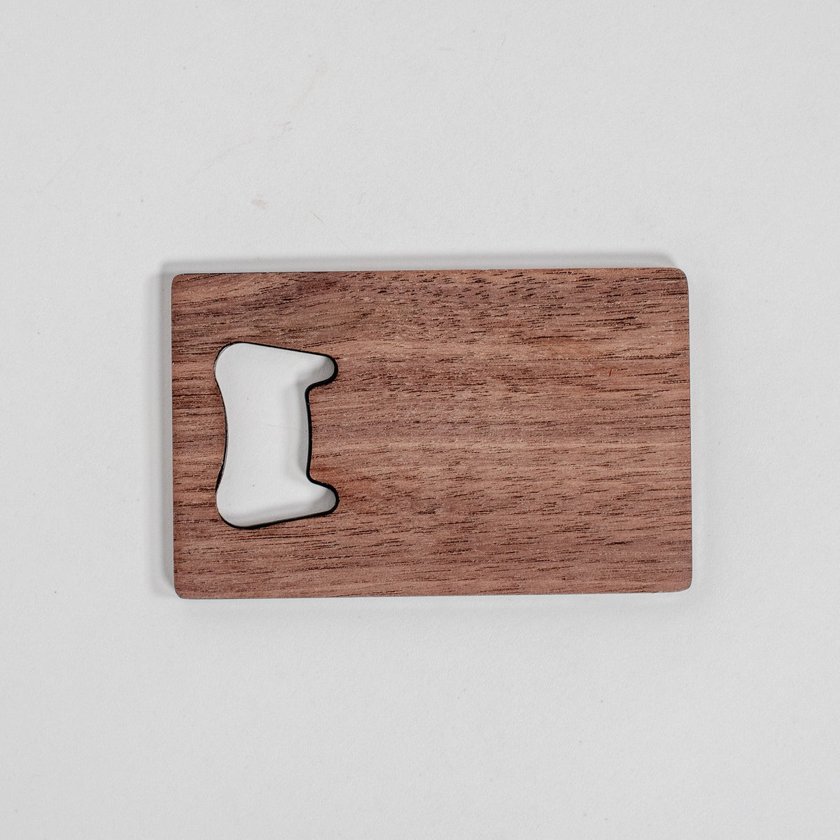 Wood Veneer Wallet Bottle Opener