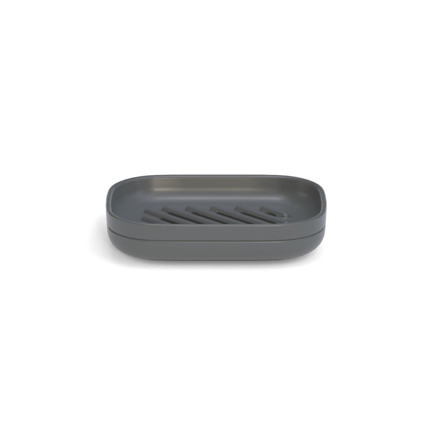 Self-Draining Soap Dish - Smoke - Set of 2
