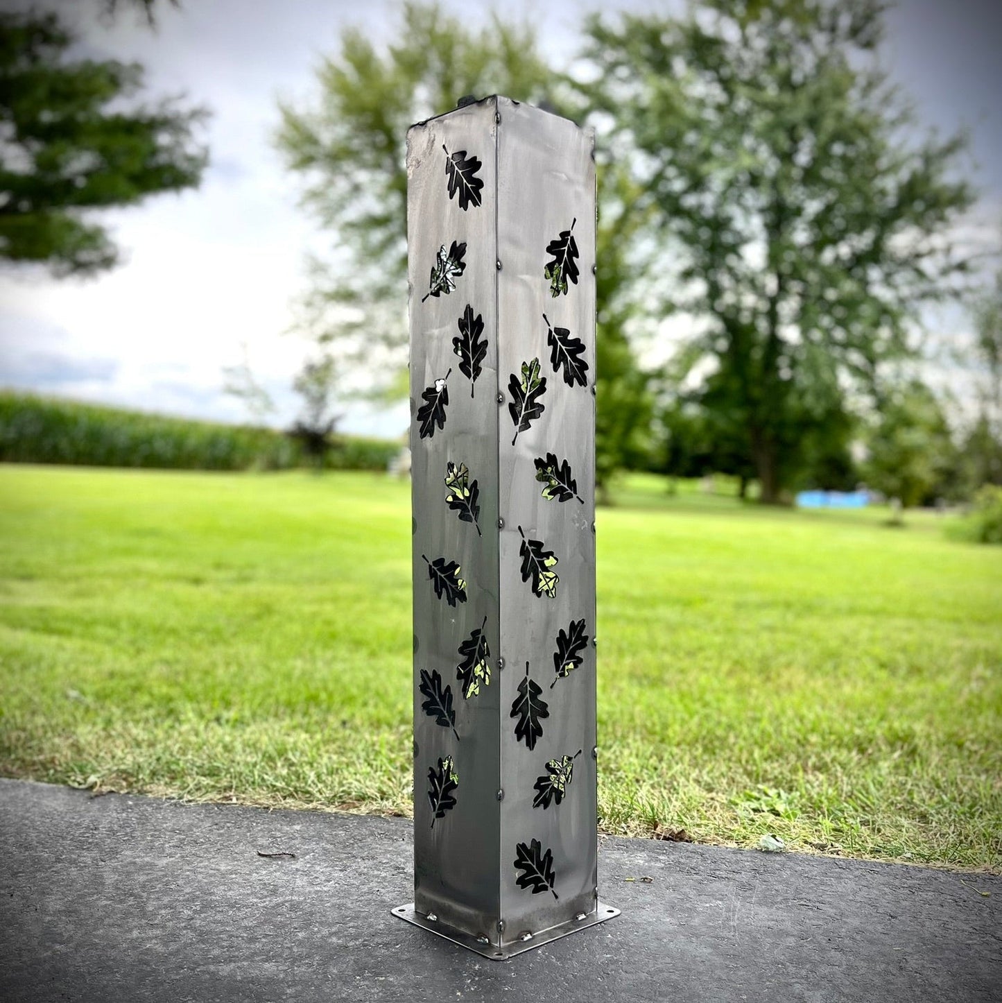 Autumn Glow Luminary Collection - Solar Pillars