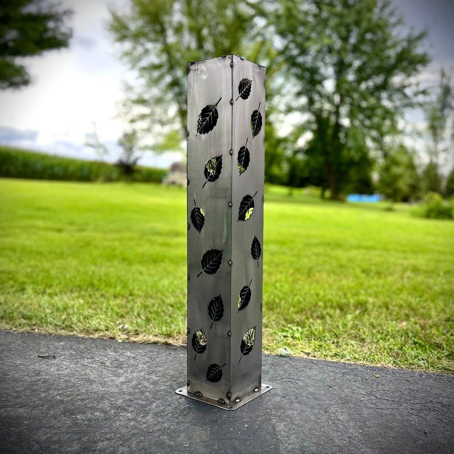 Autumn Glow Luminary Collection - Solar Pillars