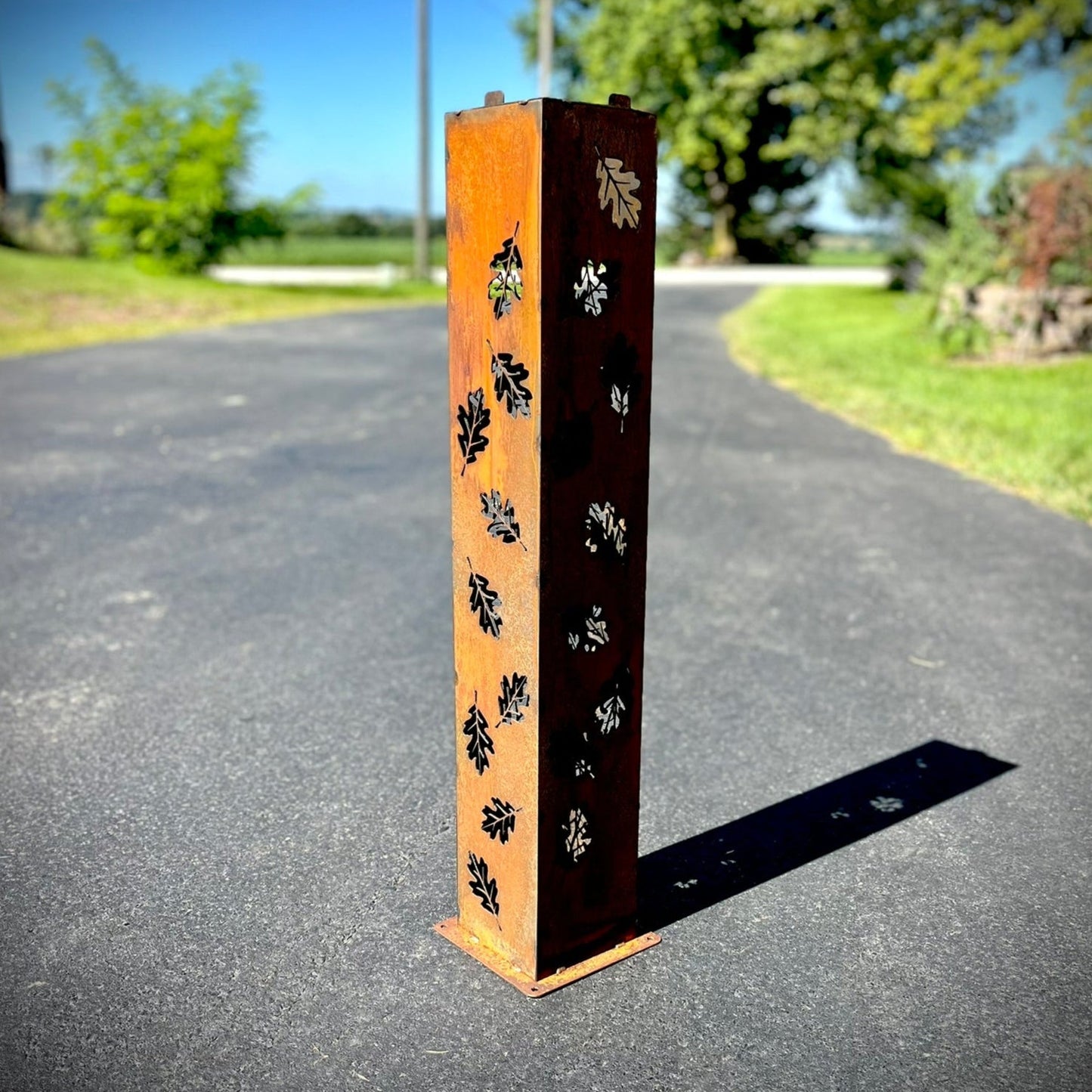 Autumn Glow Luminary Collection - Solar Pillars