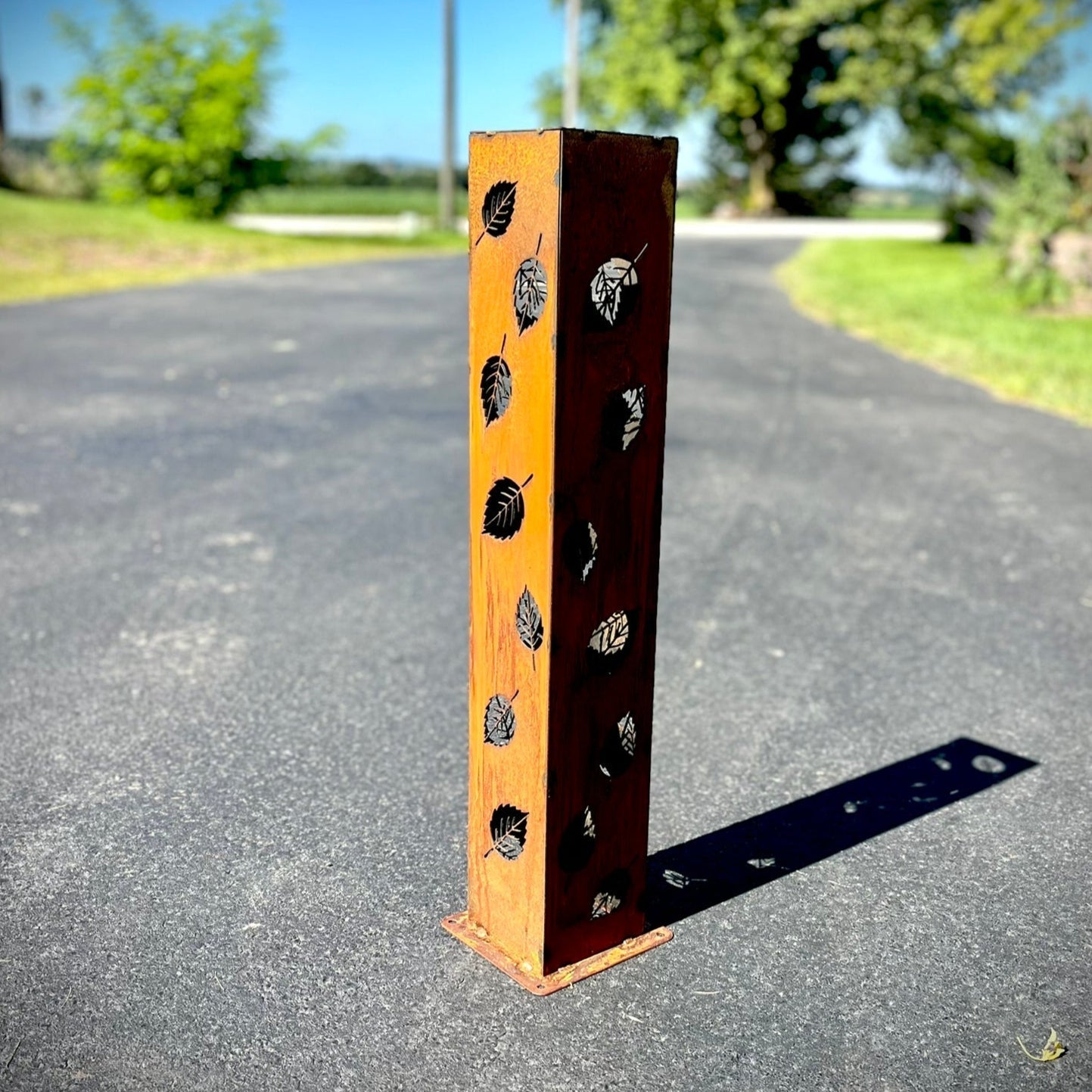 Autumn Glow Luminary Collection - Solar Pillars