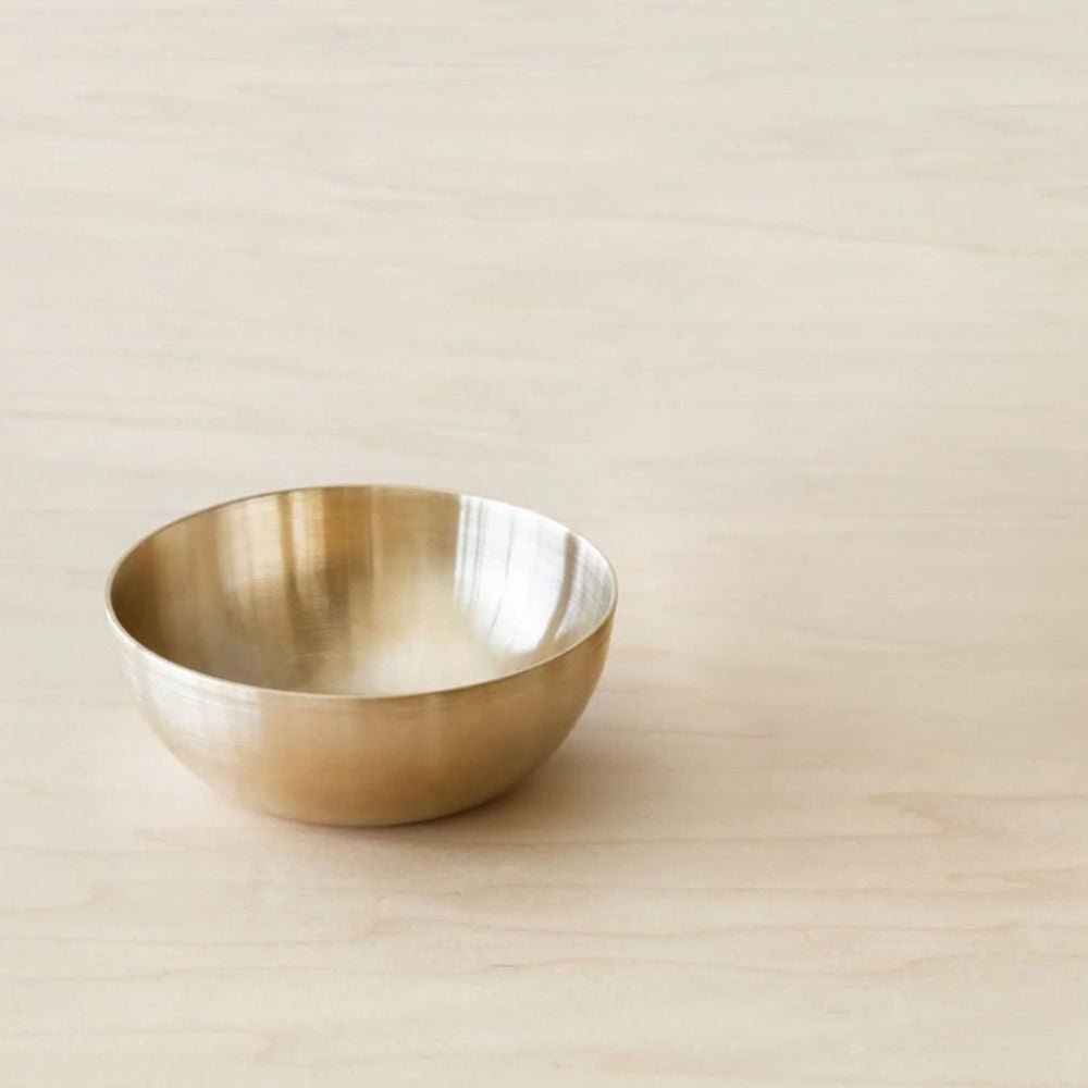 Mini Brass Serving Bowls – Elegant & Handcrafted Tableware Set