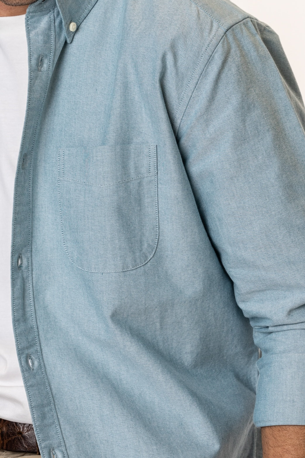 Organic Unisex Cotton Oxford Shirt