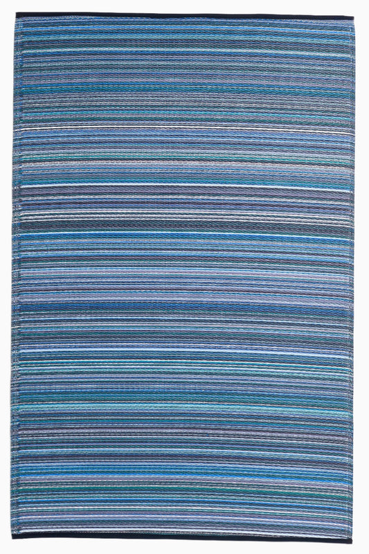 Cancun - Indigo Outdoor Rug for Patio
