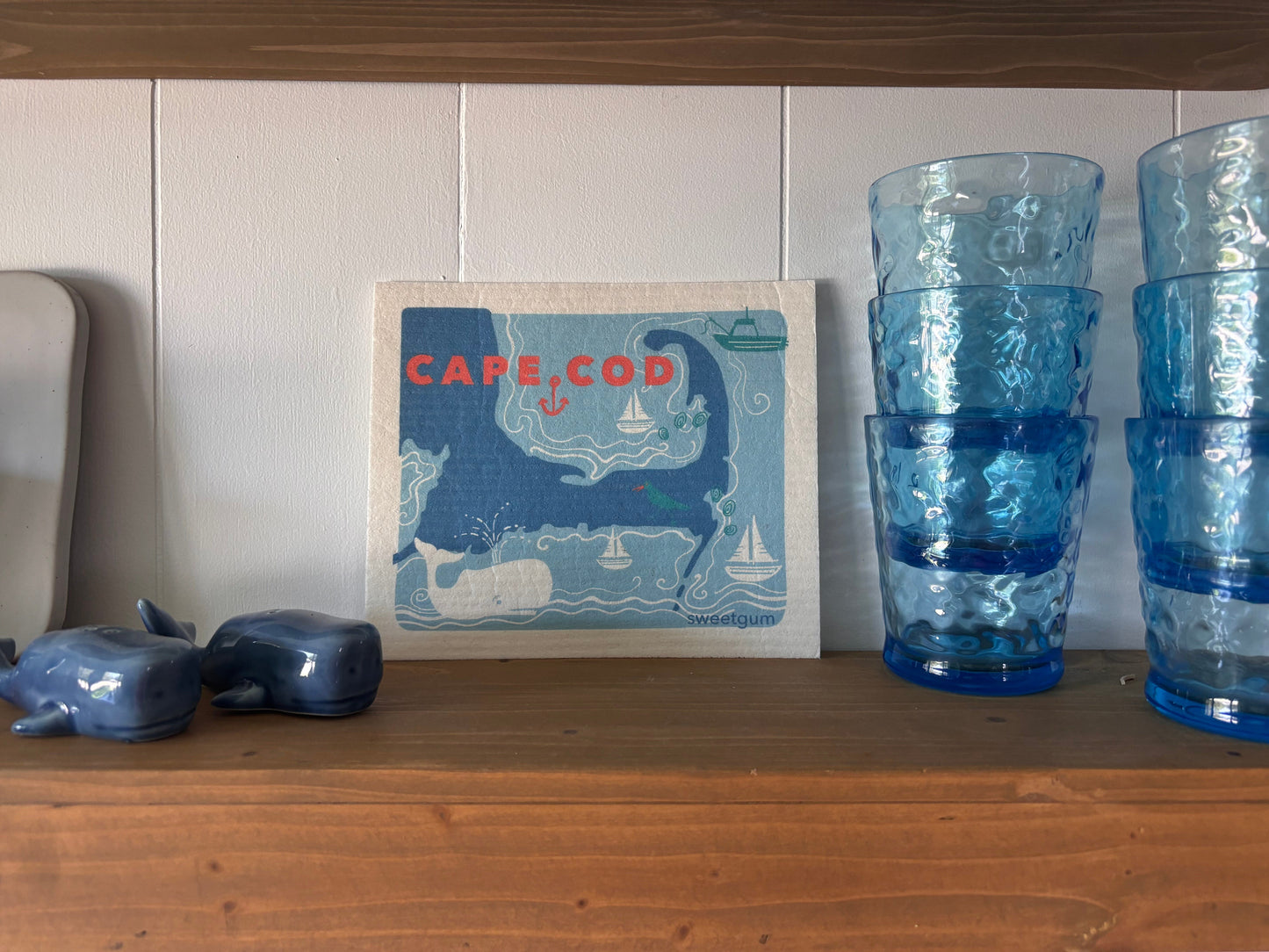 Cape Cod Swedish Dishcloth | Blue | Sweetgum Home