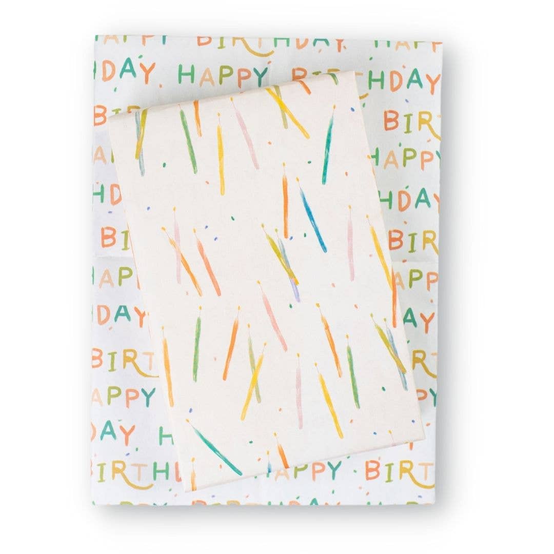 Happy Birthday • Double-Sided Eco Wrapping Paper