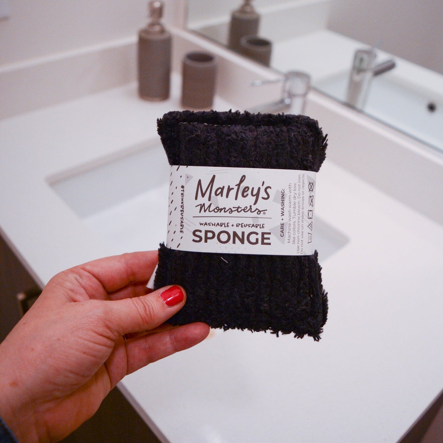 Chenille Washable Sponge