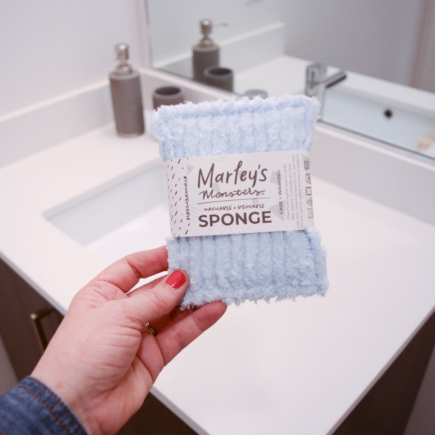 Chenille Washable Sponge