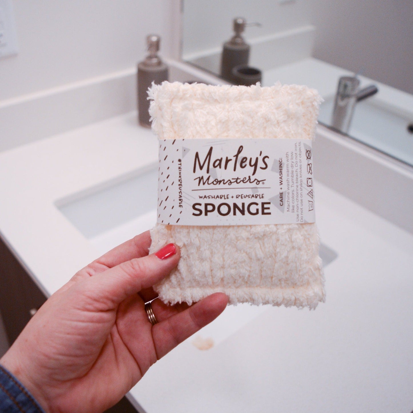 Chenille Washable Sponge