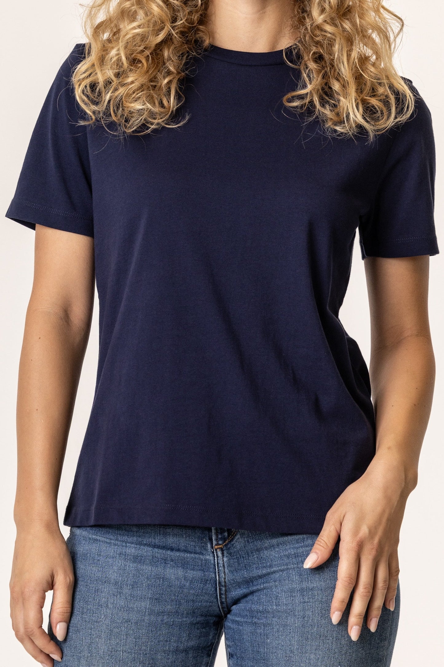 Organic Cotton Women's Crew Neck Tee