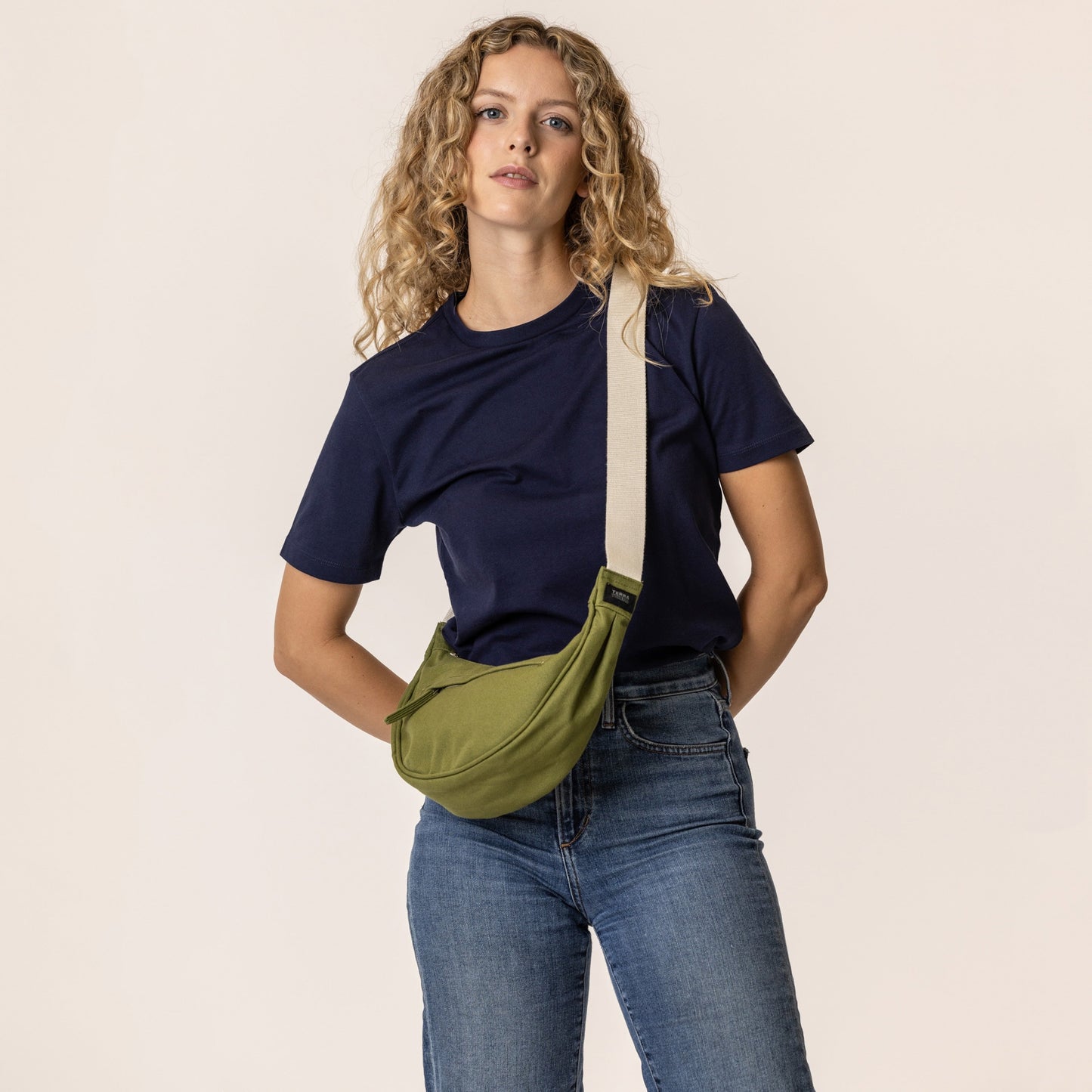 Organic Cotton Crossbody Bag