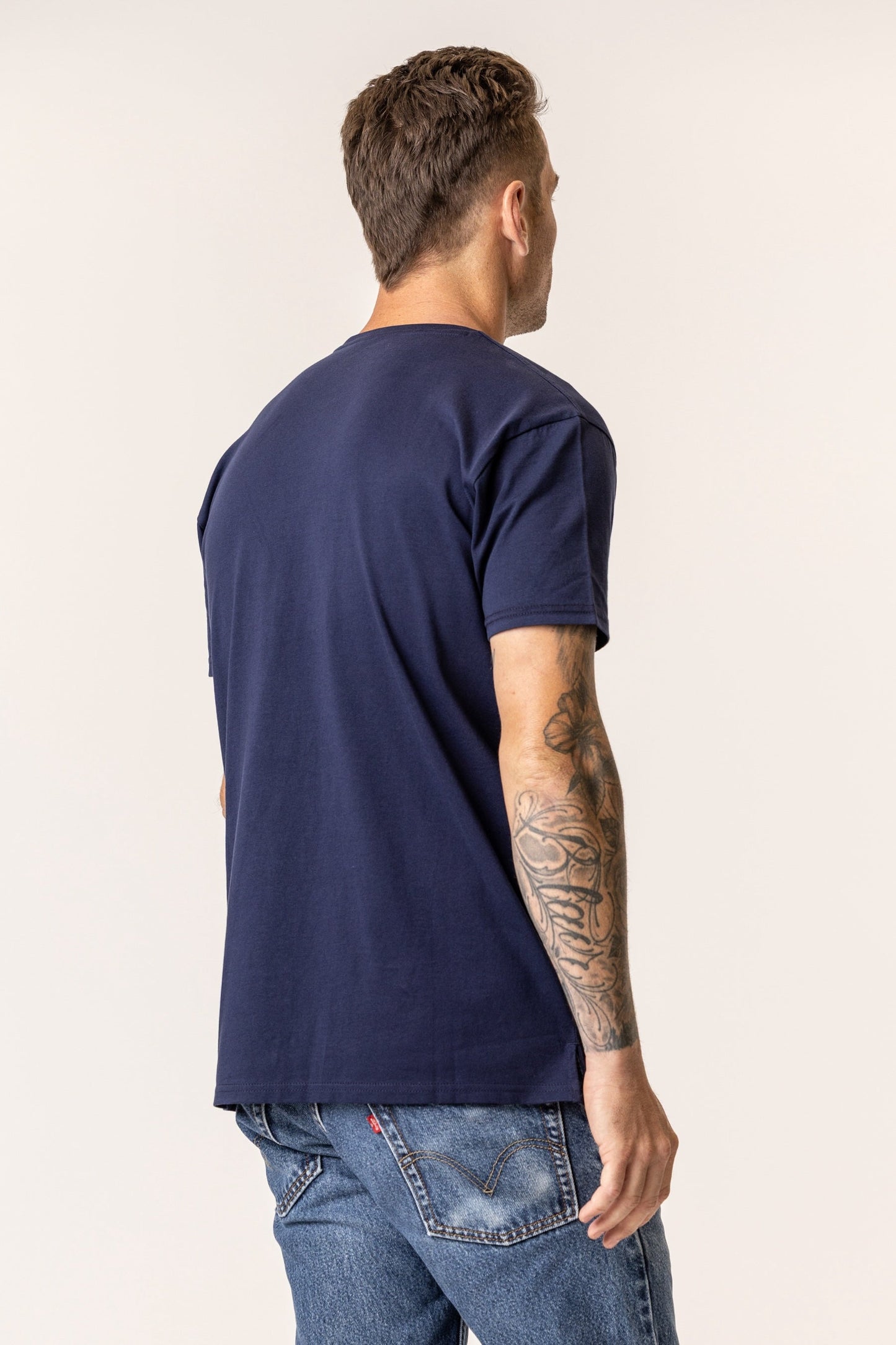 Organic Cotton Men's Crew Neck Tee