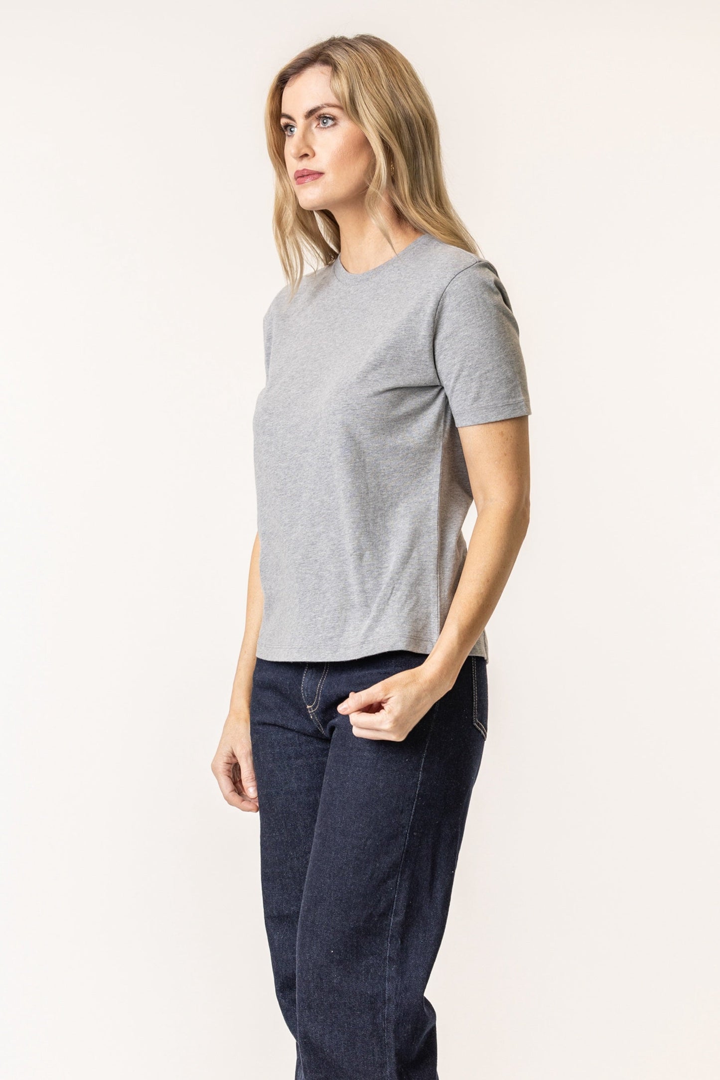 Organic Cotton Women's Crew Neck Tee