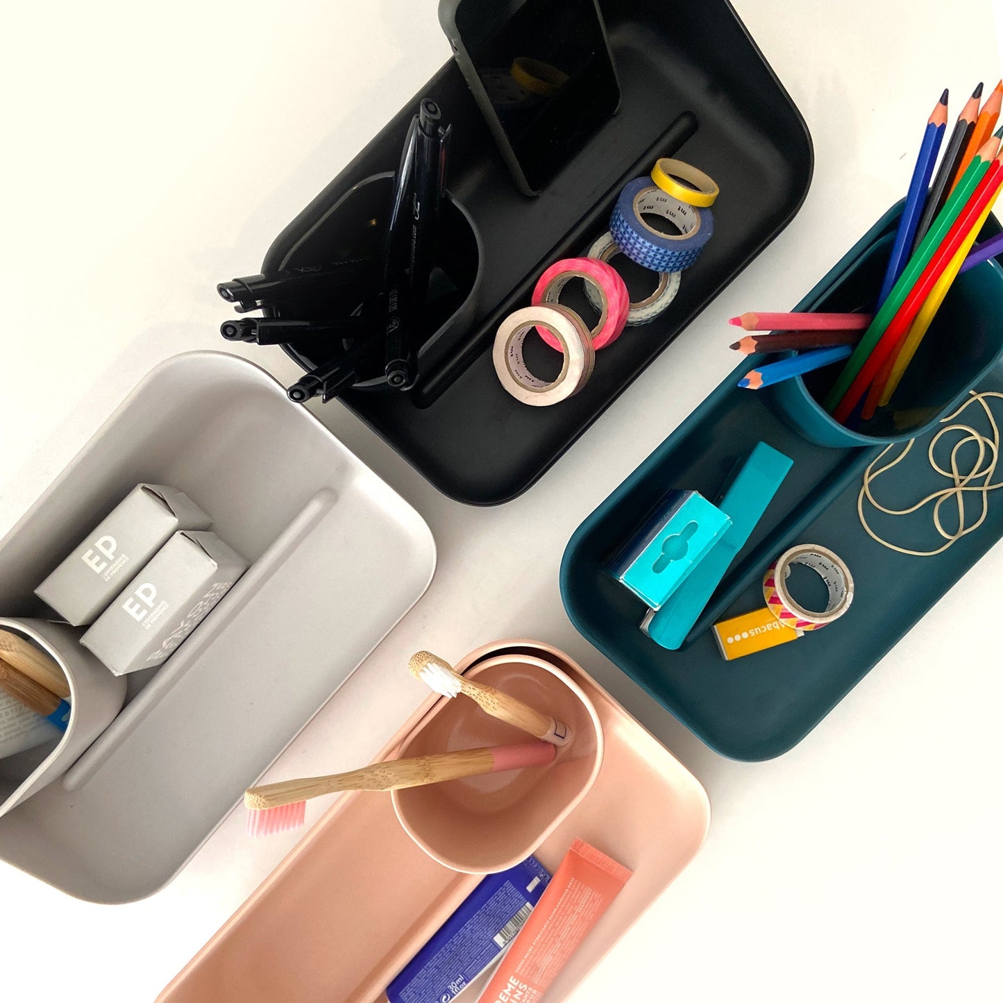 Bathroom Organizer - Black