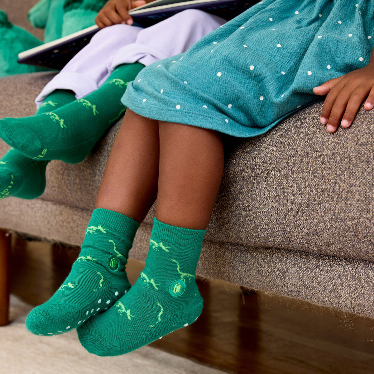 Kids Socks that Give Books