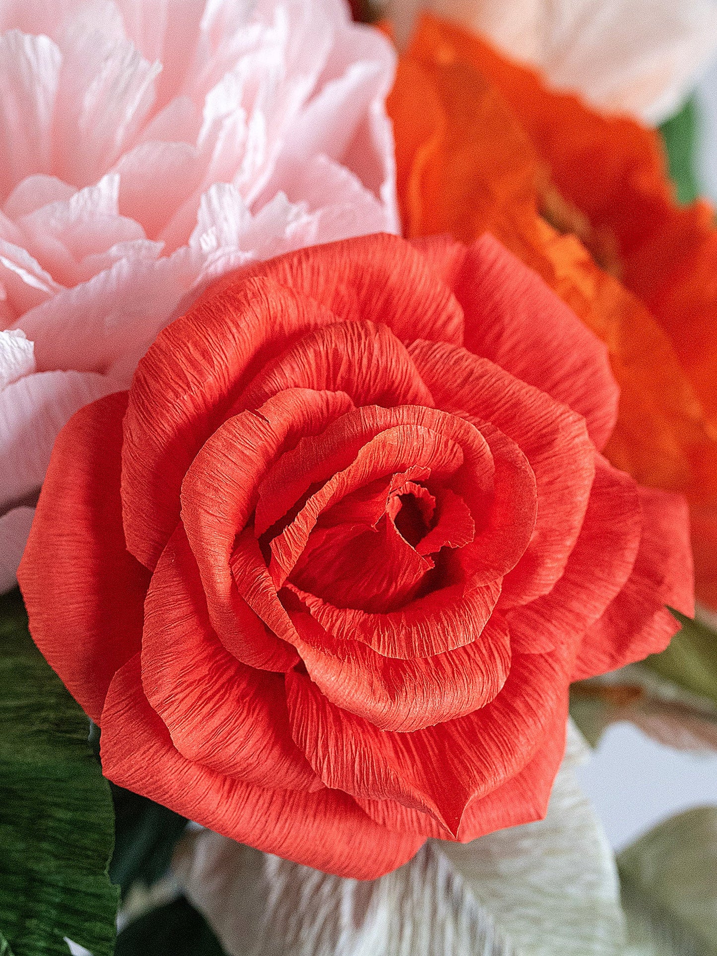 Hot To Trot | Modern Paper Flower Bouquet