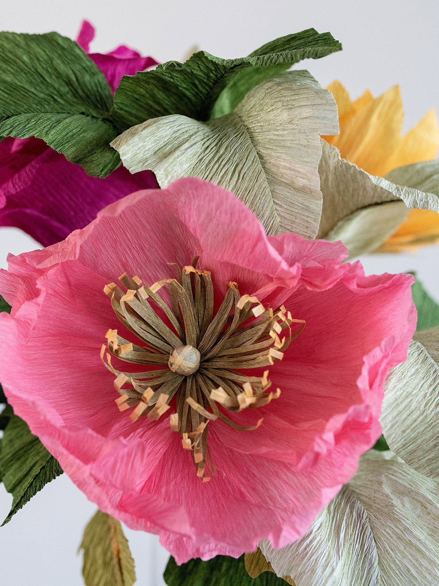 Strawberry Lemonade | Mixed Paper Flower Bouquet