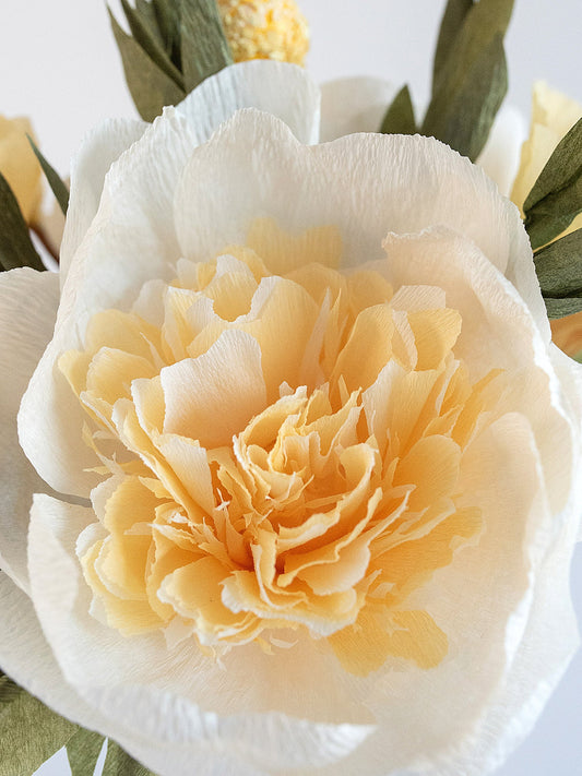 You're the Cheese & I'm the Macaroni | Paper Flower Bouquet