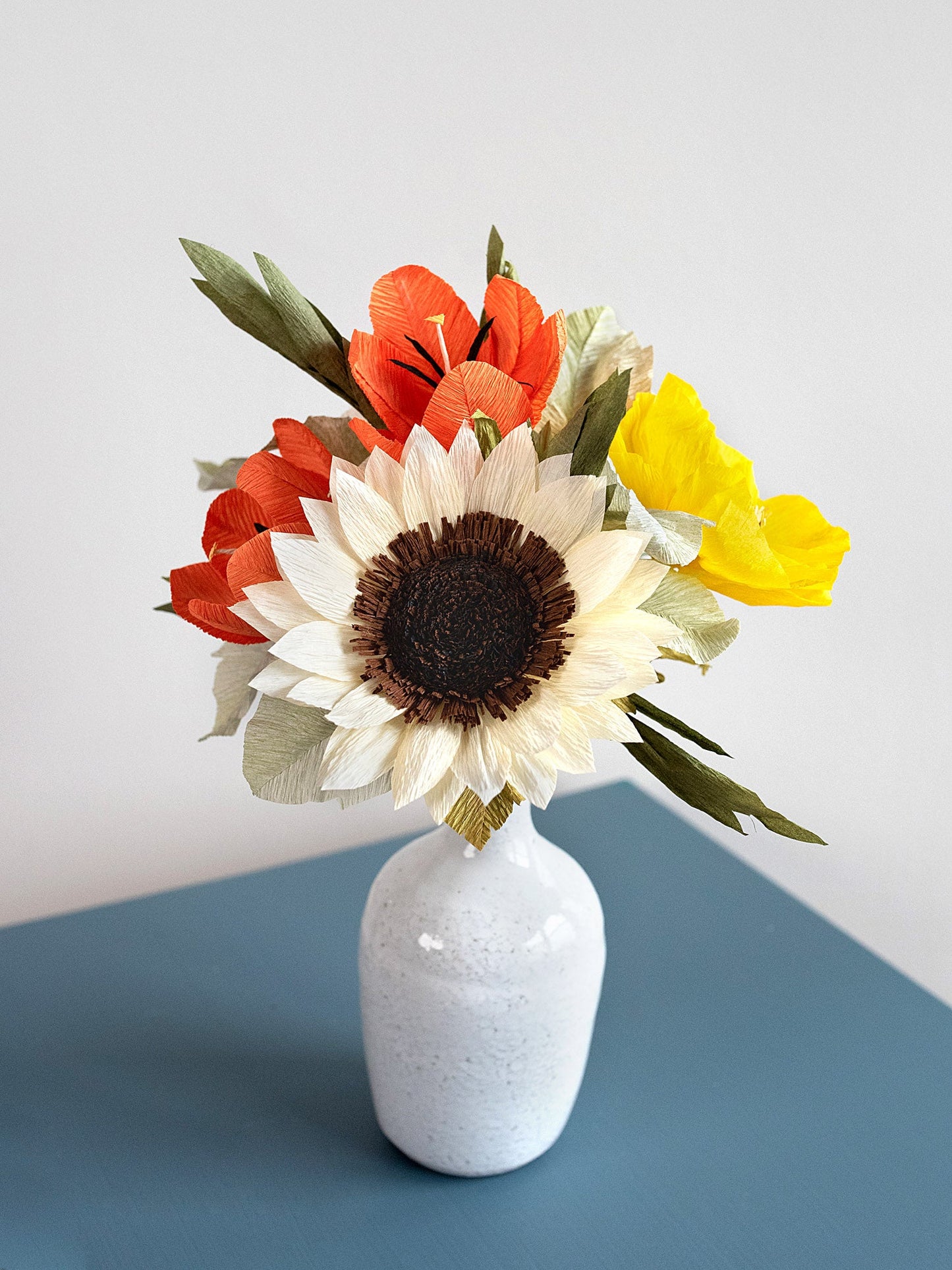 Banana Cream Pie | Mixed Paper Flower Bouquet