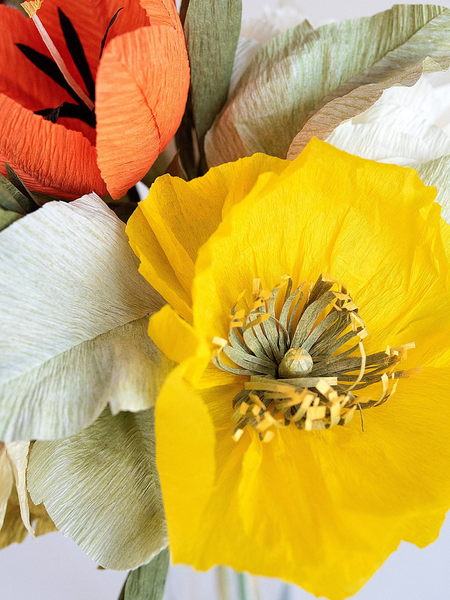 Banana Cream Pie | Mixed Paper Flower Bouquet