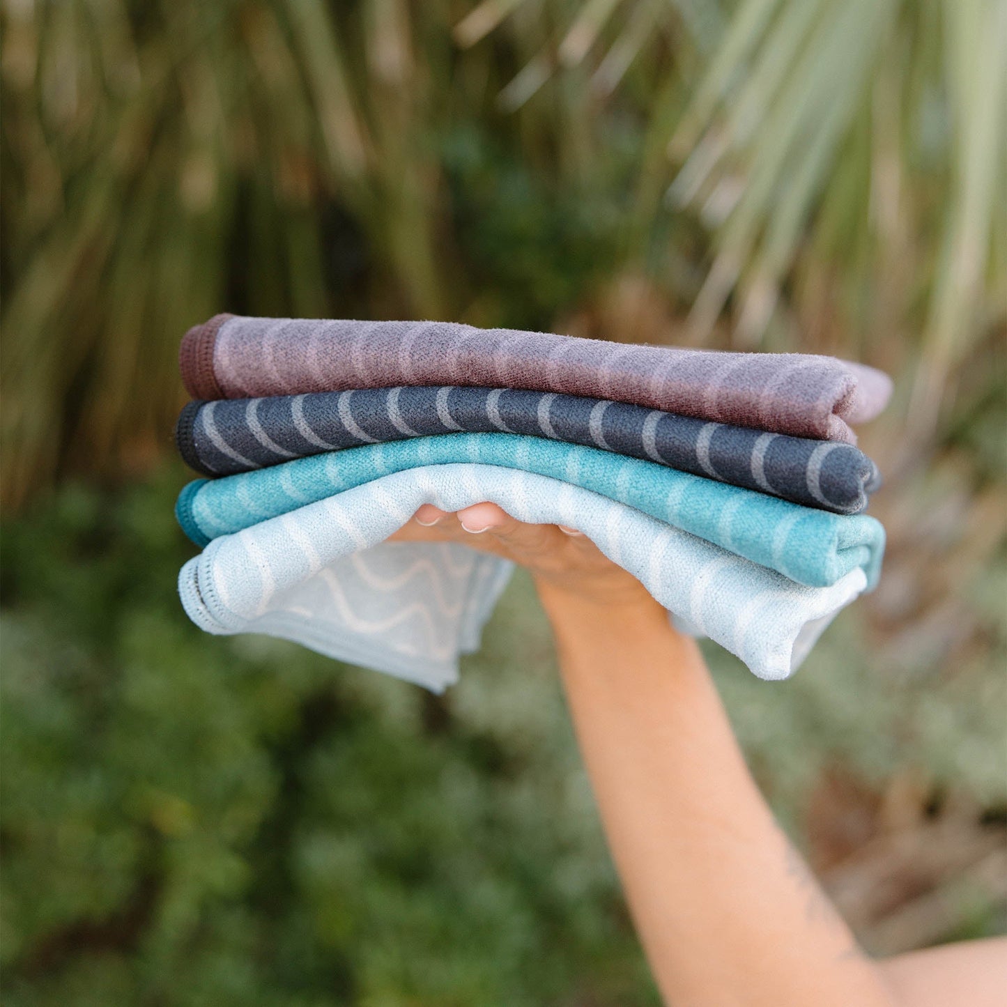 Fitness Towel: Regenerative Pale Blue