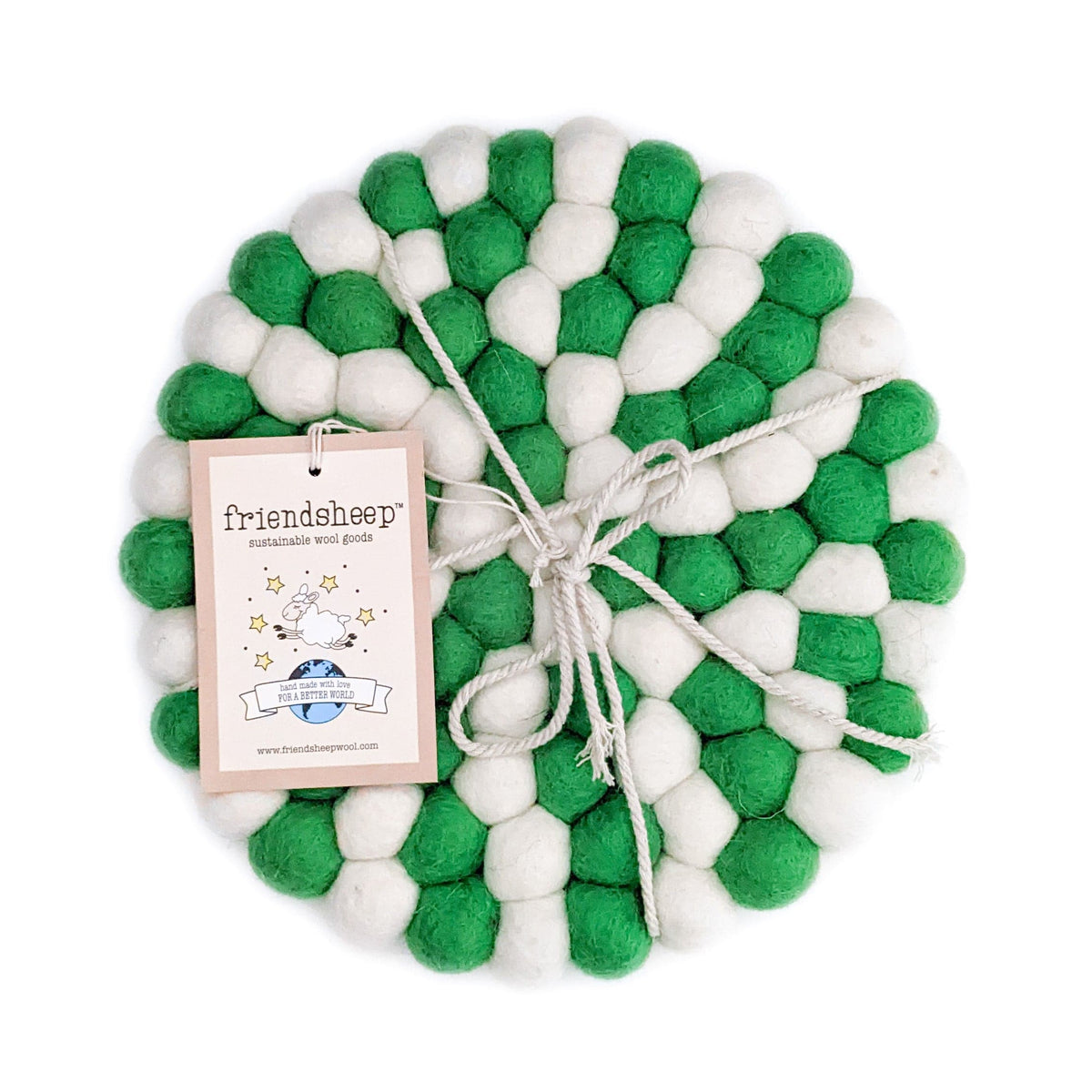 Peppermint Eco Coasters/Trivets