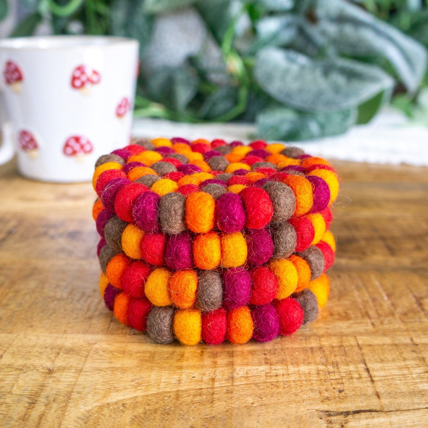 Falling Leaves Eco Coasters/Trivets