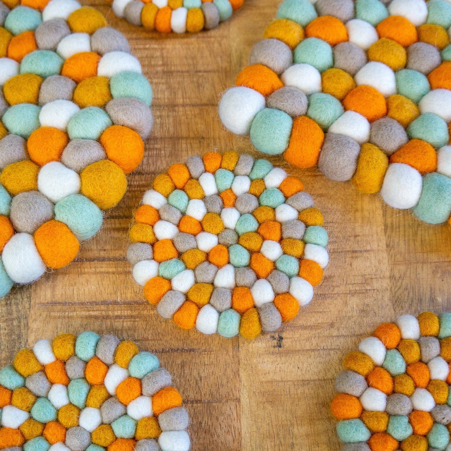 Pumpkin Patch Eco Coasters/Trivets