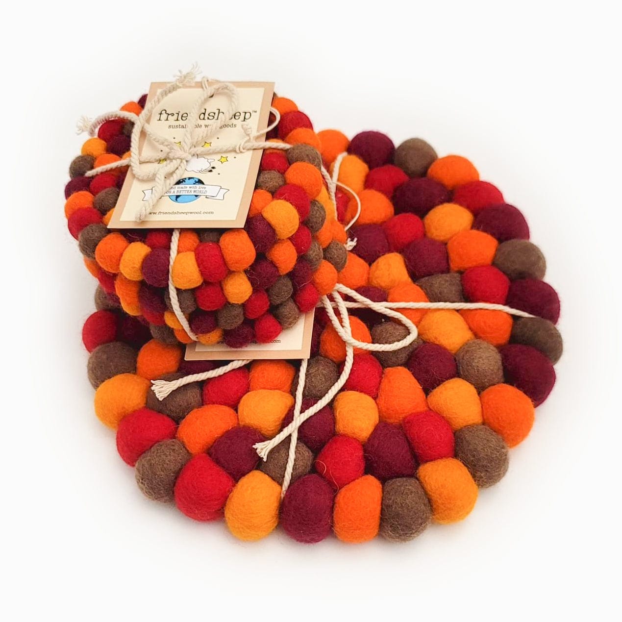 Falling Leaves Eco Coasters/Trivets