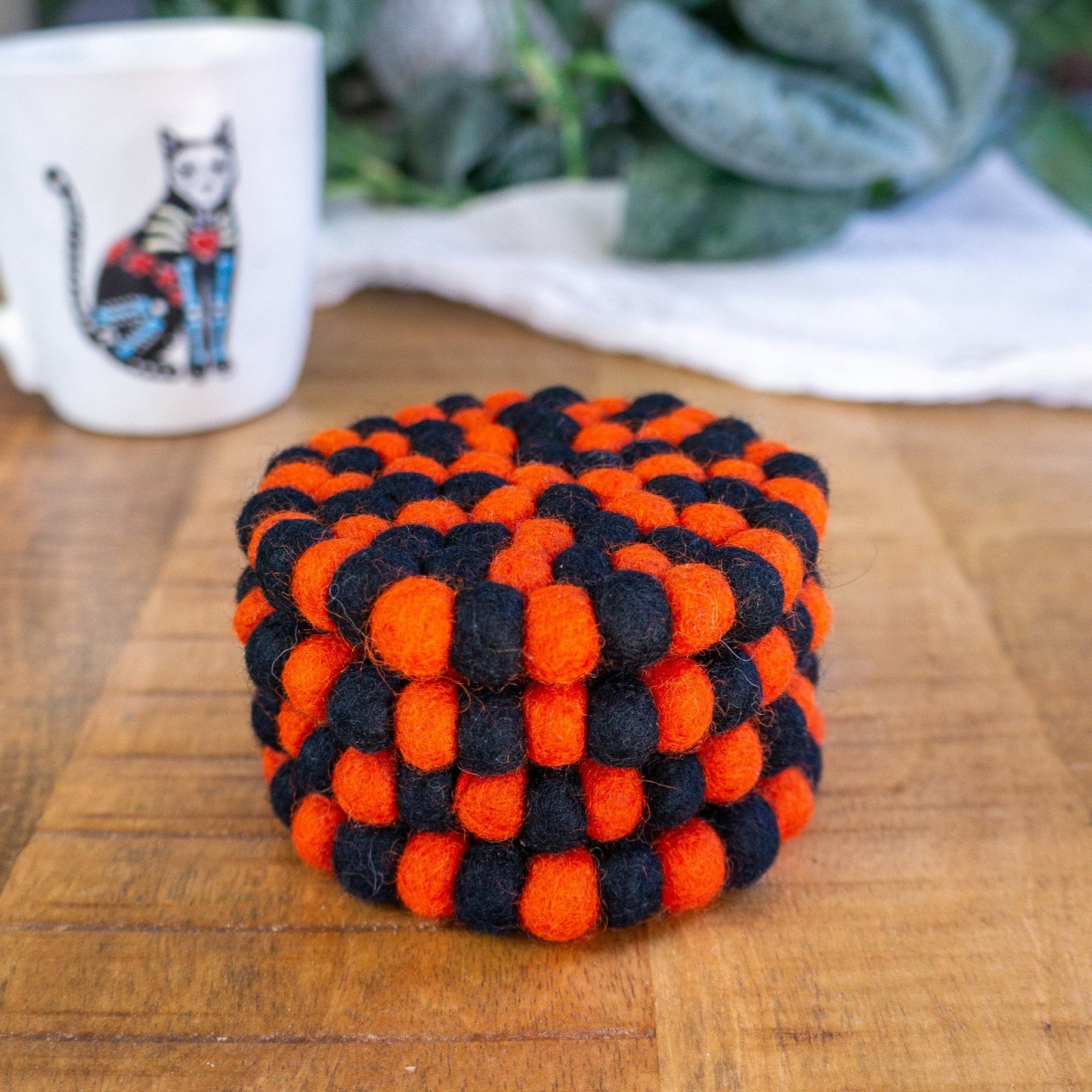 Trick or Treat Eco Coasters/Trivets