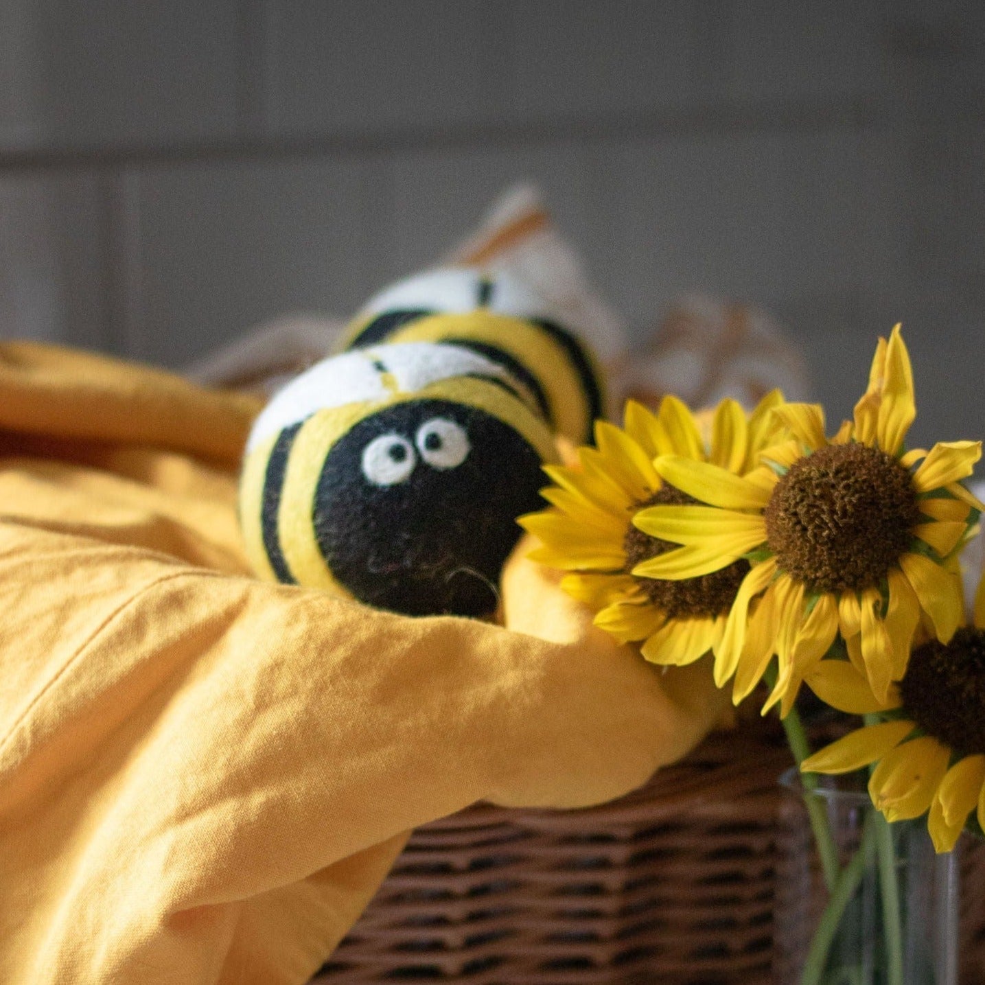 Bee Trio Dryer Balls