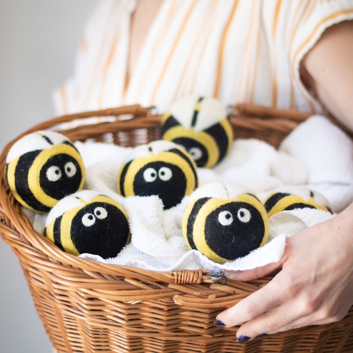 Bee Trio Dryer Balls