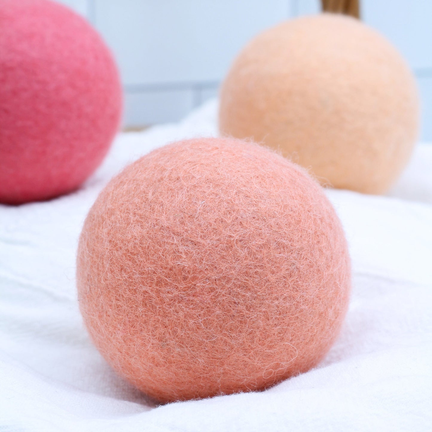 Coral Ombre (Pink) Dryer Balls