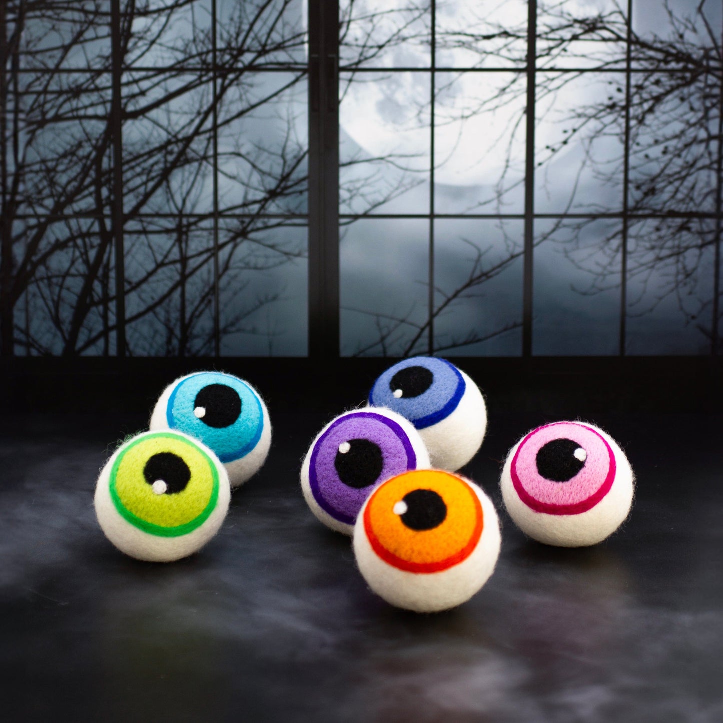 Pink Eerie Eyeballs - Limited Edition Dryer Balls