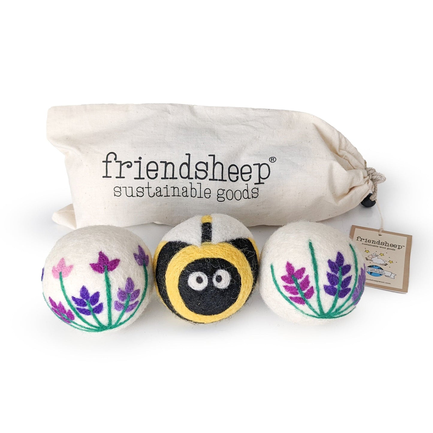 Lavender Fields Bee Dryer Balls