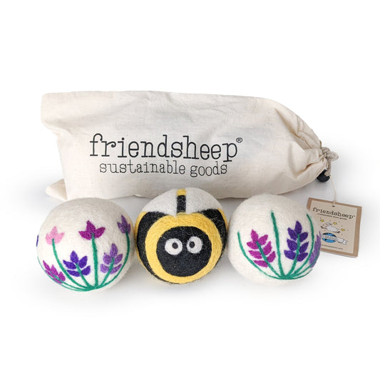 Lavender Fields Bee Dryer Balls
