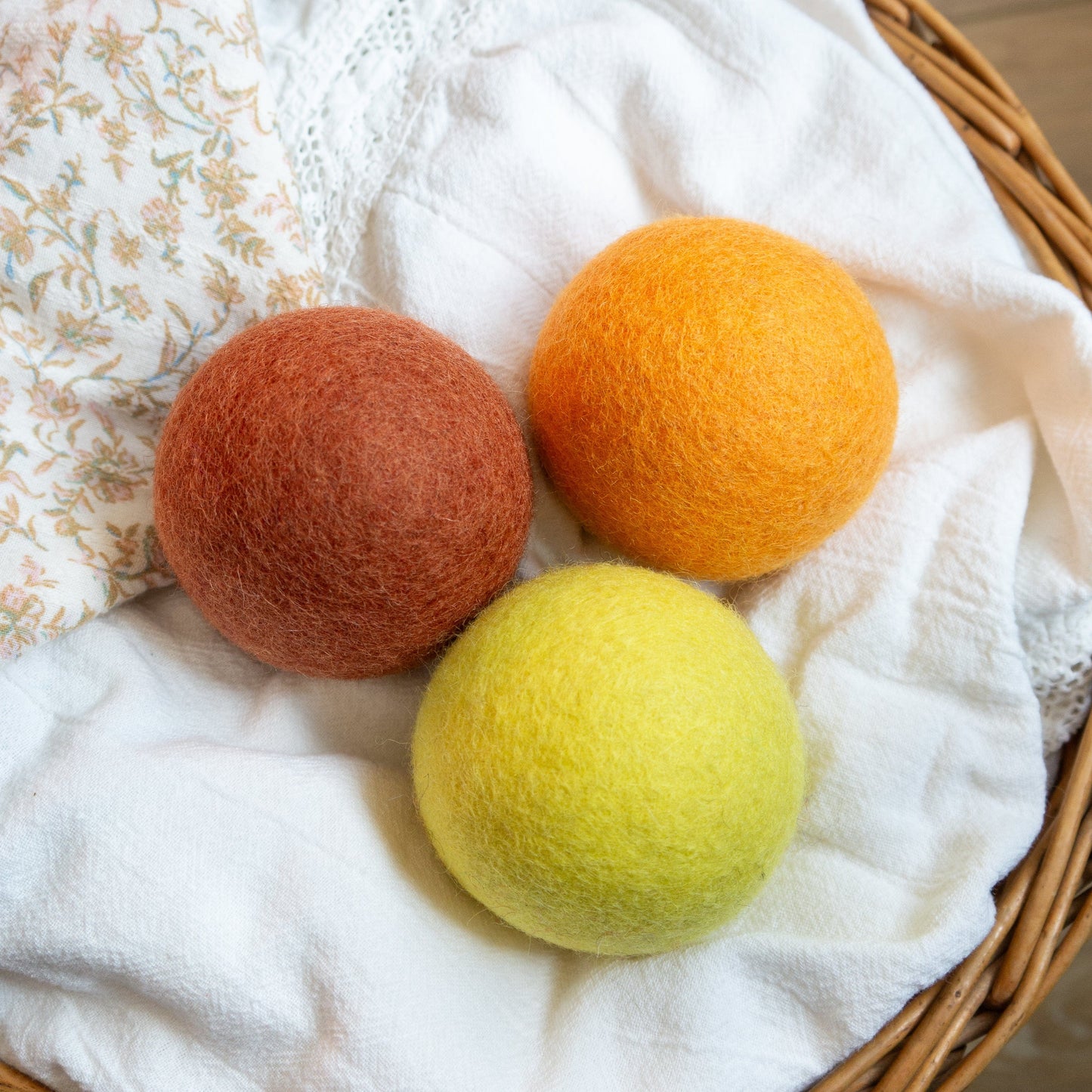 Gold Trio Dryer Balls
