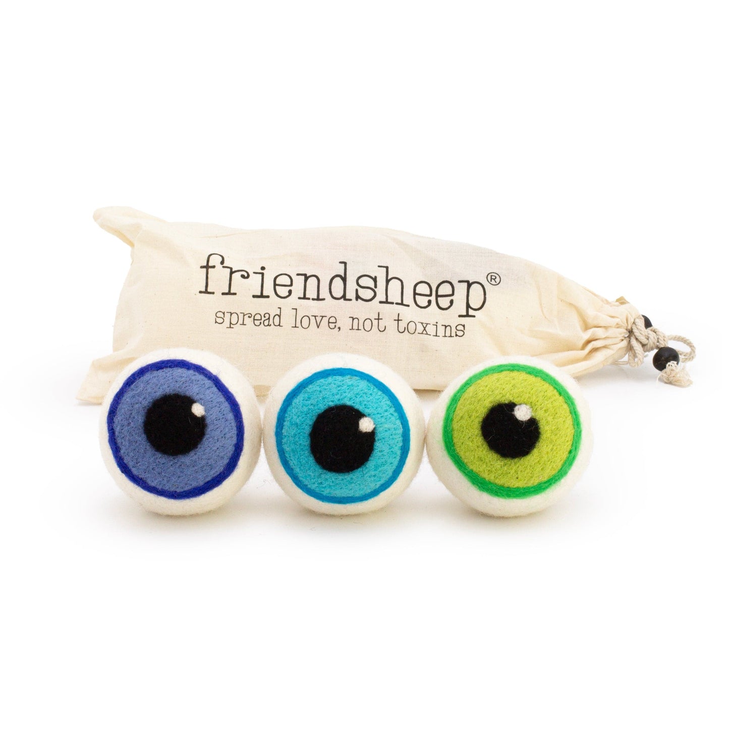 Blue Eerie Eyeballs - Limited Edition Dryer Balls