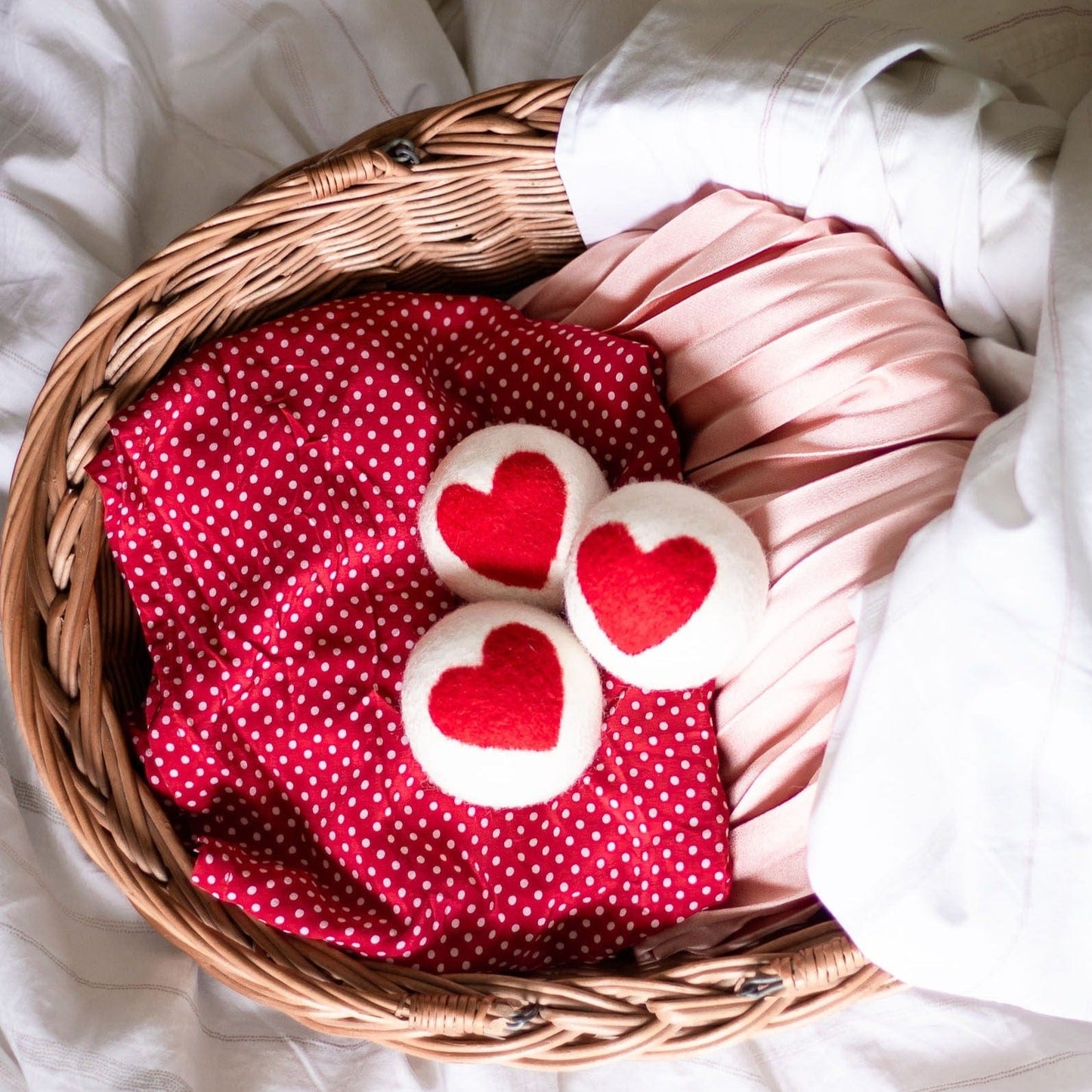 Heart Trio Dryer Balls