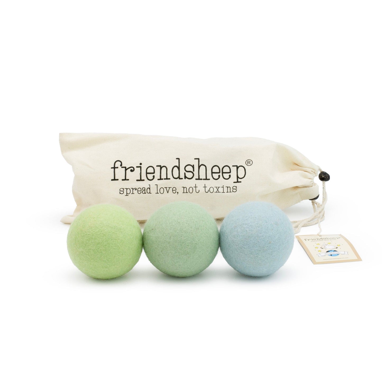 Jade Ombre (Green) Dryer Balls