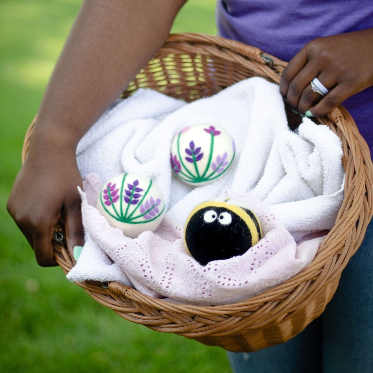 Lavender Fields Bee Dryer Balls