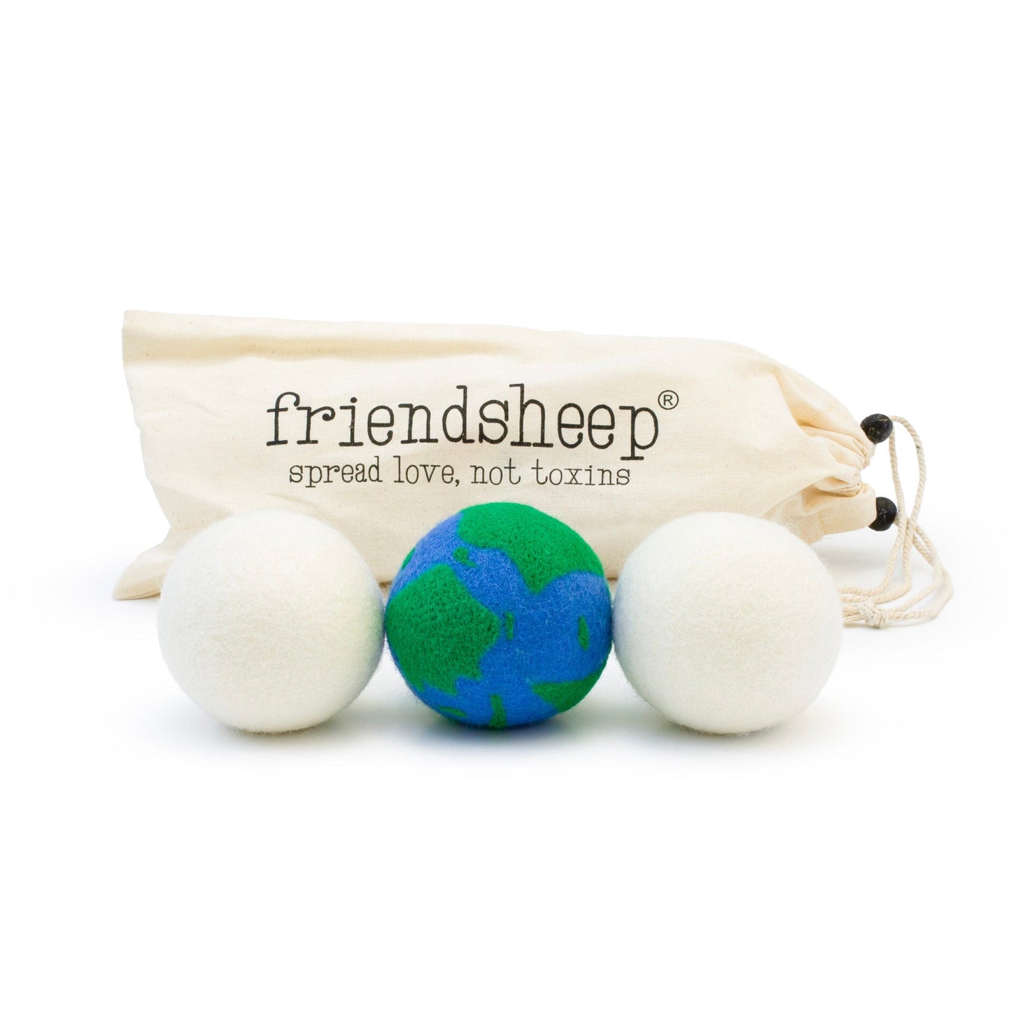 No Planet B Trio Dryer Balls