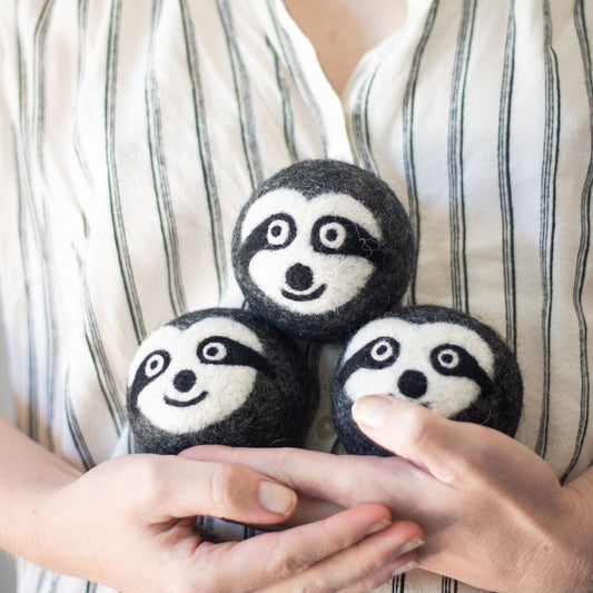 Sloth Trio Dryer Balls