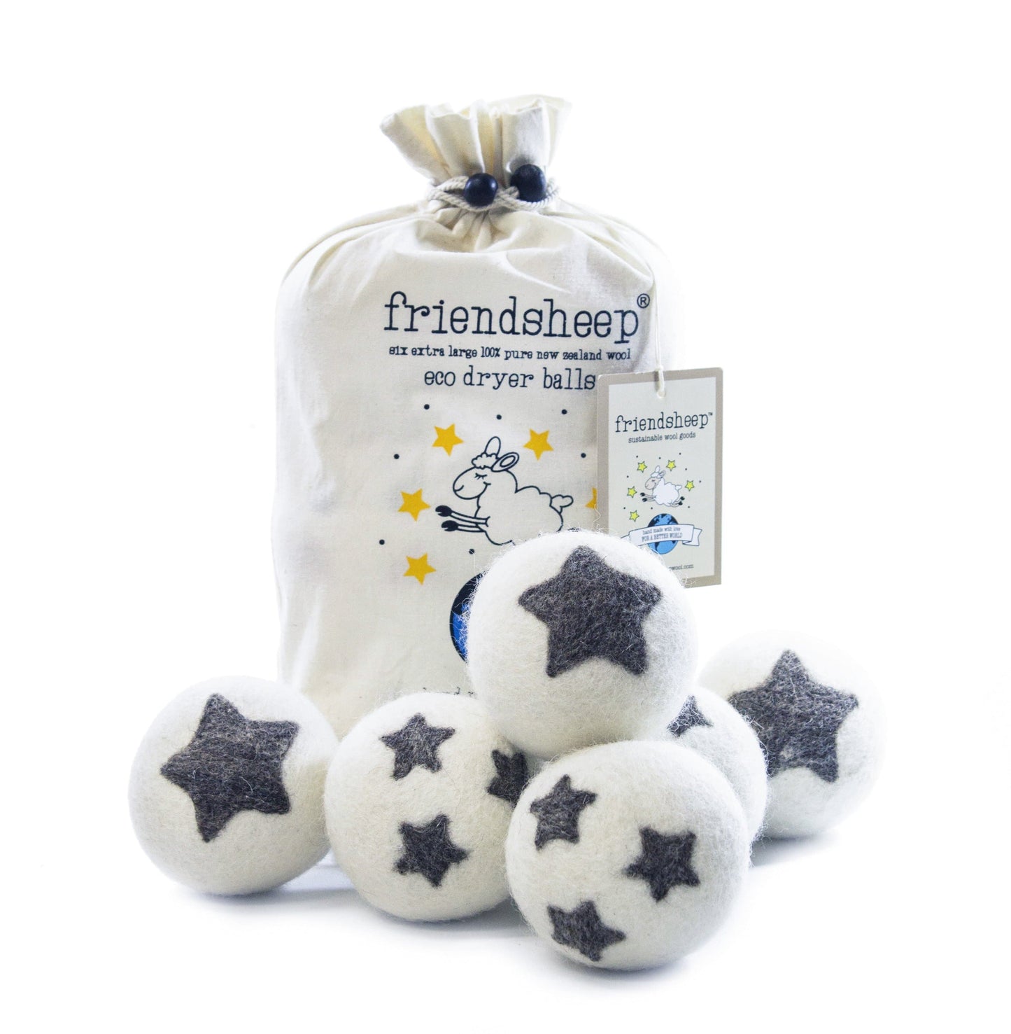 Stars Galore Dryer Balls
